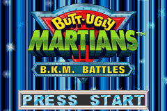 Screenshot from Butt-Ugly Martians - B.K.M. Battles (Europe) (En,Fr,De,Es,It)