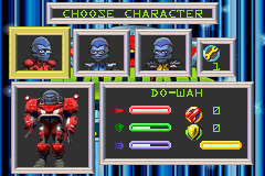 Screenshot from Butt-Ugly Martians - B.K.M. Battles (Europe) (En,Fr,De,Es,It)