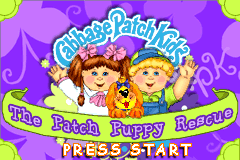 Screenshot from Cabbage Patch Kids - The Patch Puppy Rescue (Europe)
