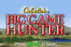 Screenshot from Cabela's Big Game Hunter (USA)