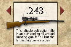 Screenshot from Cabela's Big Game Hunter (USA)