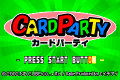 Screenshot from Card Party (Japan)