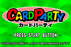 Screenshot from Card Party (Japan)