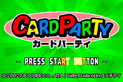 Screenshot from Card Party (Japan)