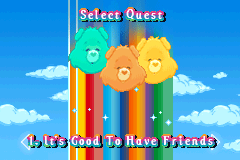 Screenshot from Care Bears - The Care Quest (Europe) (En,Fr,De,Es,It,Nl,Pt,Da)