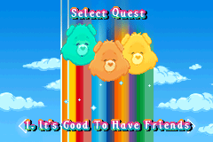 Screenshot from Care Bears - The Care Quest (USA) (En,Fr,Es)