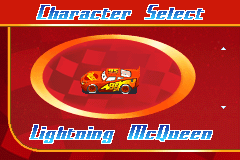 Screenshot from Cars (USA, Europe)