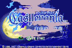 Screenshot from Castlevania - Byakuya no Concerto (Japan)