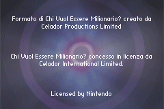 Screenshot from Chi Vuol Essere Milionario (Italy)