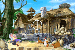 Screenshot from Chicken Shoot (Europe) (En,Fr,De,Es,It)