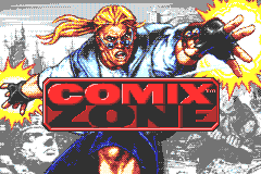 Screenshot from Comix Zone (Europe) (En,Fr,De,Es,It)