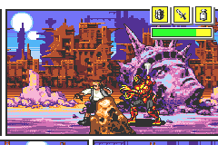Screenshot from Comix Zone (Europe) (En,Fr,De,Es,It)