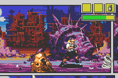 Screenshot from Comix Zone (Europe) (En,Fr,De,Es,It)