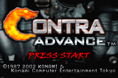 Screenshot from Contra Advance (USA) (Beta)