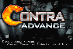 Screenshot from Contra Advance (USA) (Beta)