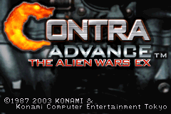 Screenshot from Contra Advance - The Alien Wars EX (Europe) (Virtual Console)