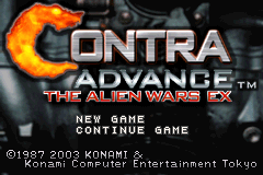 Screenshot from Contra Advance - The Alien Wars EX (Europe) (Virtual Console)