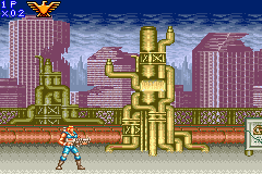 Screenshot from Contra Advance - The Alien Wars EX (Europe) (Virtual Console)