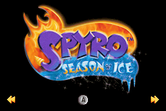 Screenshot from Crash & Spyro Superpack - Spyro - Season of Ice + Crash Bandicoot - The Huge Adventure (USA)