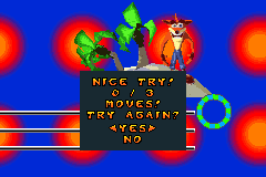 Screenshot from Crash & Spyro Superpack - Spyro Orange - The Cortex Conspiracy + Crash Bandicoot Purple - Ripto's Rampage (USA)
