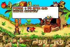 Screenshot from Crash Bandicoot 2 - N-Tranced (Europe) (En,Fr,De,Es,It,Nl)