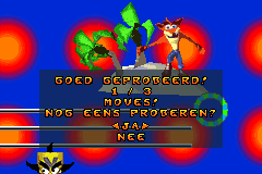 Screenshot from Crash Nitro Kart (Europe) (En,Fr,De,Es,It,Nl)