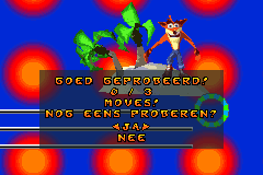 Screenshot from Crash Nitro Kart (Europe) (En,Fr,De,Es,It,Nl)