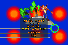 Screenshot from Crash Nitro Kart (USA)