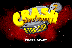 Screenshot from Crash Superpack - Crash Bandicoot 2 - N-Tranced + Crash Nitro Kart (USA)