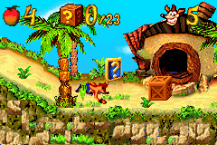 Screenshot from Crash Superpack - Crash Bandicoot 2 - N-Tranced + Crash Nitro Kart (USA)