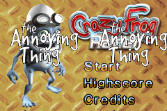 Screenshot from Crazy Frog Racer (Europe) (En,Fr,De,Nl)