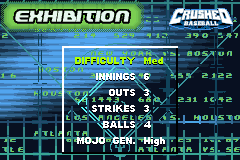 Screenshot from Crushed Baseball (USA)