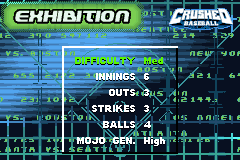 Screenshot from Crushed Baseball (USA)
