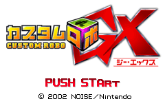 Screenshot from Custom Robo GX (Japan)