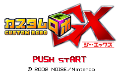 Screenshot from Custom Robo GX (Japan)