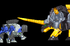 Screenshot from Cyberdrive Zoids - Kijuu no Senshi Hyuu (Japan)