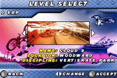 Screenshot from Dave Mirra Freestyle BMX 2 (USA)