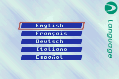 Screenshot from Davis Cup (Europe) (En,Fr,De,Es,It)