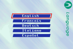 Screenshot from Davis Cup (Europe) (En,Fr,De,Es,It)