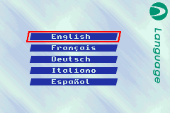 Screenshot from Davis Cup (Europe) (En,Fr,De,Es,It)