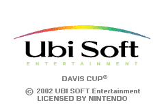 Screenshot from Davis Cup (Europe) (En,Fr,De,Es,It)