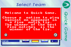 Screenshot from Davis Cup (USA) (En,Fr,De,Es,It)
