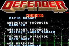Screenshot from Defender - For All Mankind (Europe) (En,Fr,De,Es,It)