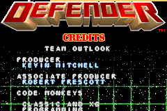 Screenshot from Defender - For All Mankind (Europe) (En,Fr,De,Es,It)