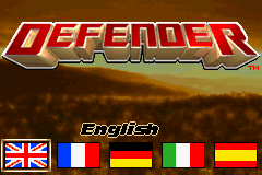 Screenshot from Defender - For All Mankind (Europe) (En,Fr,De,Es,It)
