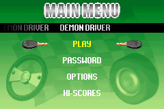 Screenshot from Demon Driver - Time to Burn Rubber! (Europe)