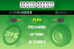 Screenshot from Demon Driver - Time to Burn Rubber! (Europe)