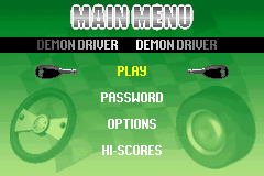 Screenshot from Demon Driver - Time to Burn Rubber! (Europe)