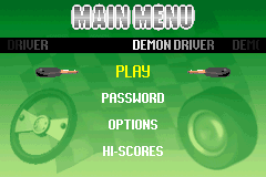 Screenshot from Demon Driver - Time to Burn Rubber! (Europe)