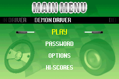 Screenshot from Demon Driver - Time to Burn Rubber! (Europe)